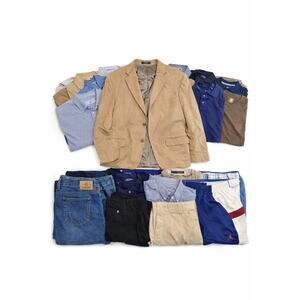 Men’s XL Clothing Lot 20pc Tommy Hilfiger Brooks Brothers EUC